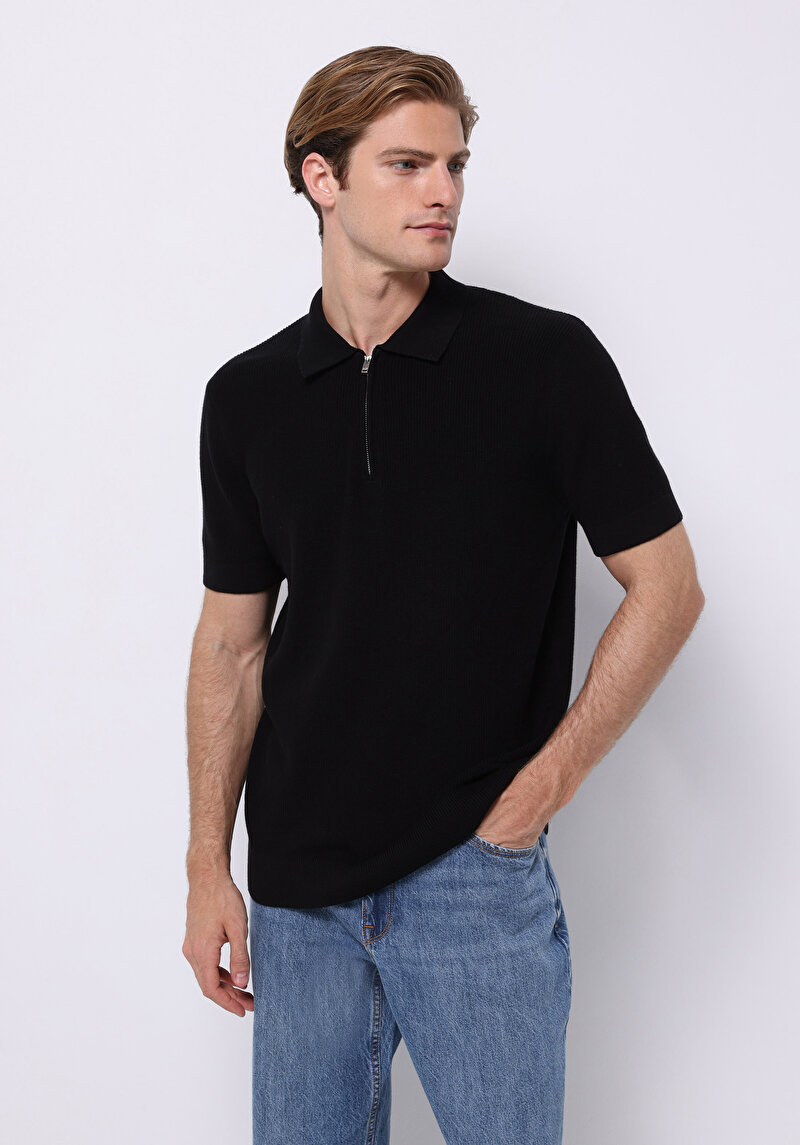 Изображение Мужская Свитер С Коротким Рукавом