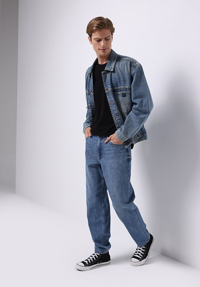 Изображение Мужские брюки средней посадки Balloon Fit