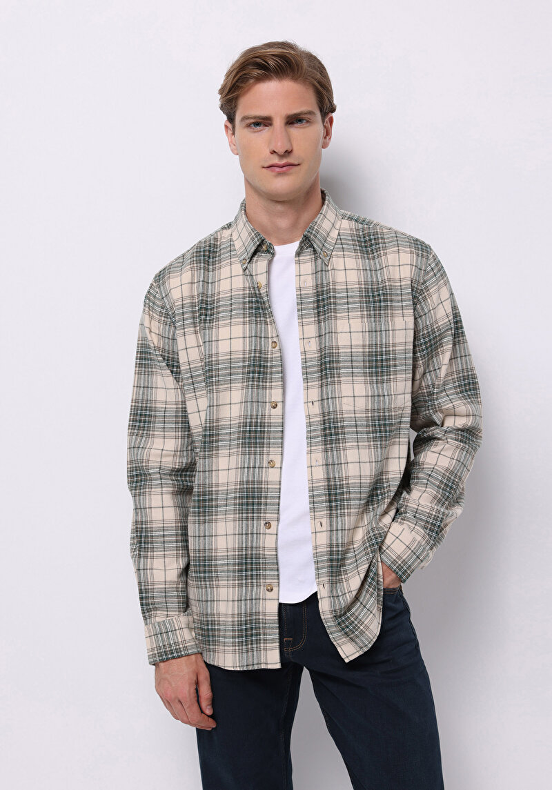 Изображение Мужская Рубашки Длинный Рукав