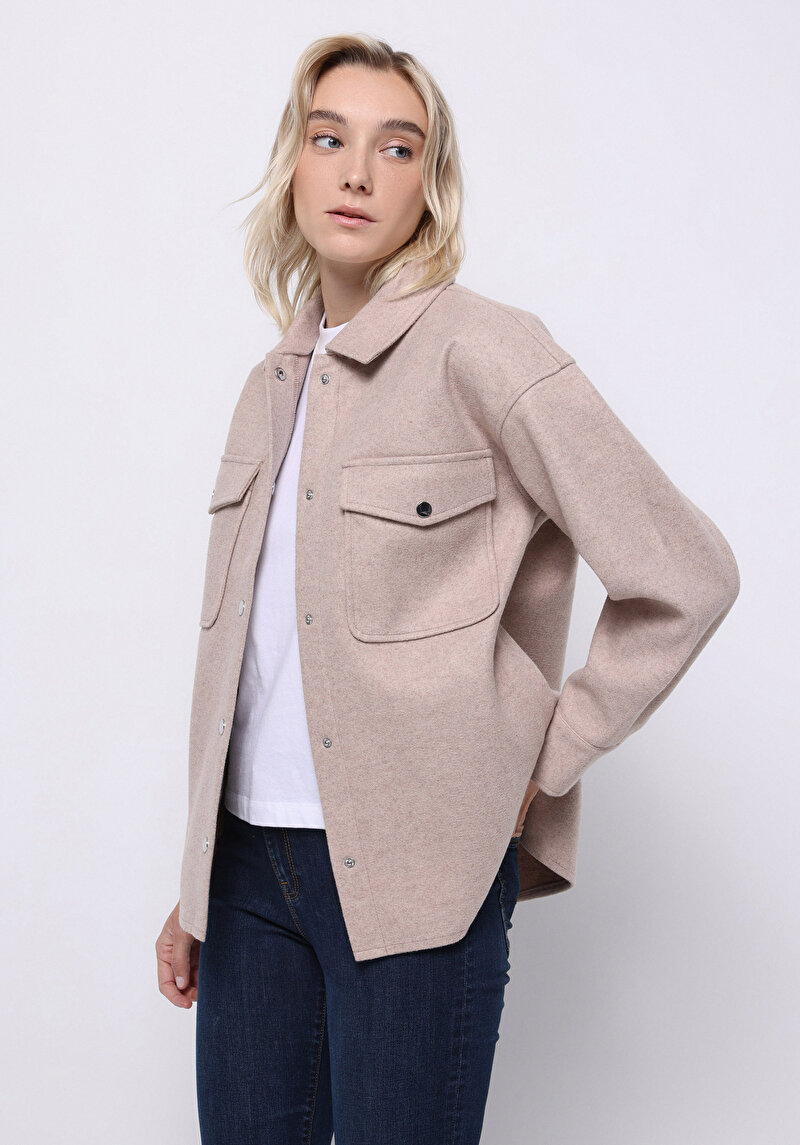 Изображение Женская рубашка с длинным рукавом