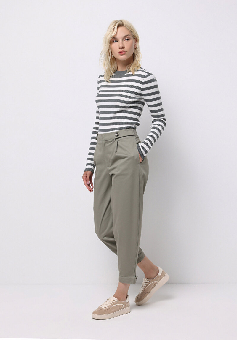 Изображение Женские брюки с высокой талией Regular Fit