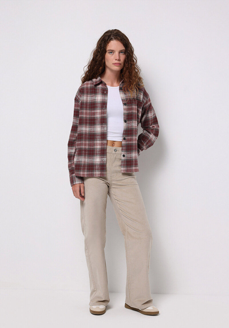 Изображение Женские бежевые брюки Berry Fit