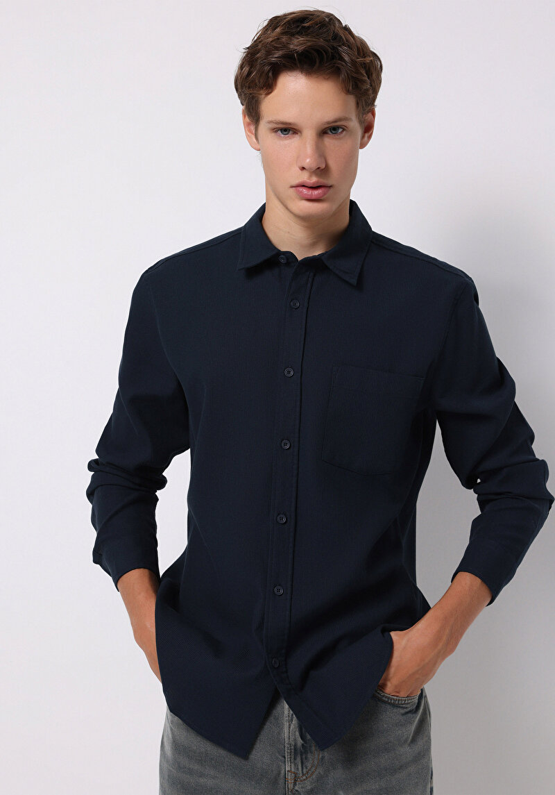 Изображение Мужская Рубашки Длинный Рукав