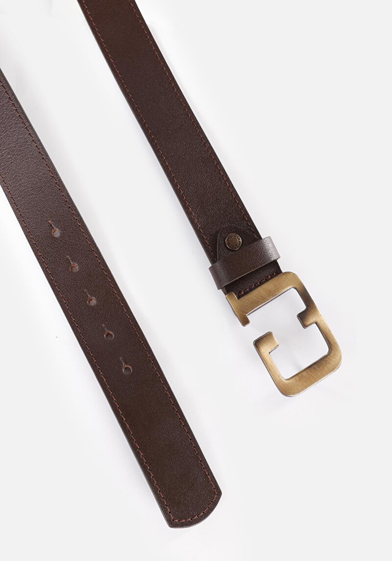 Изображение Мужской коричневый ремень