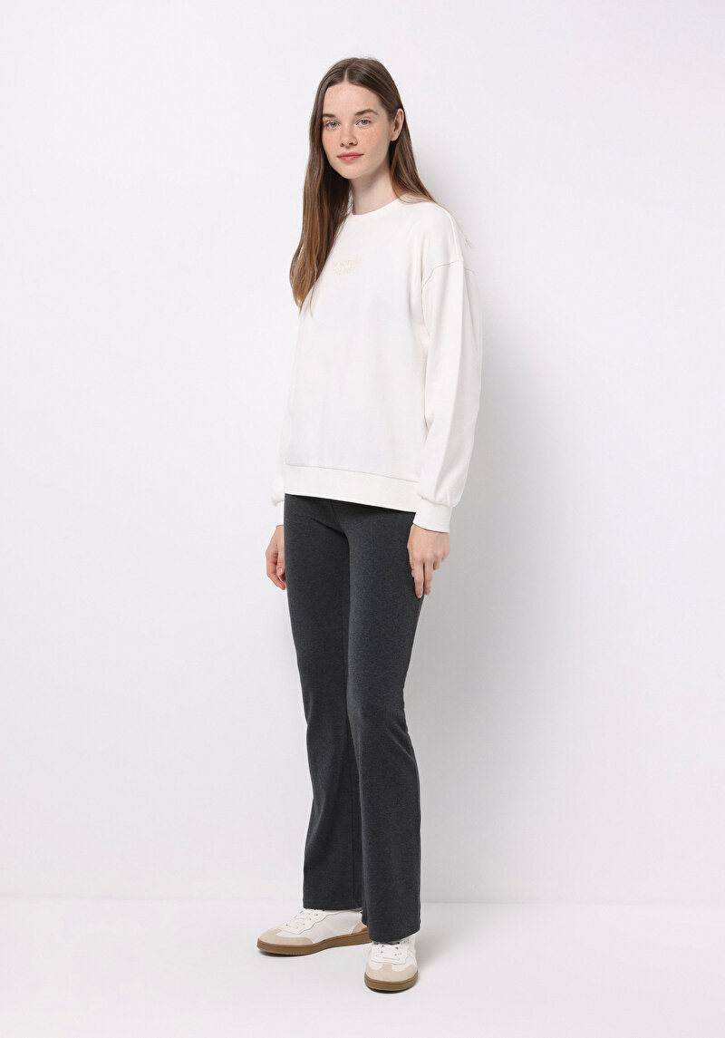 Изображение Женские антрацитовые брюки Slim Fit