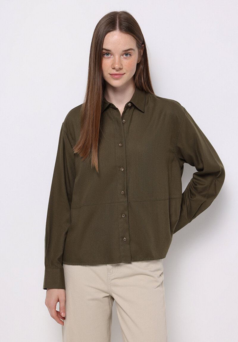 Изображение Жен. Рубашки Длинный Рукав