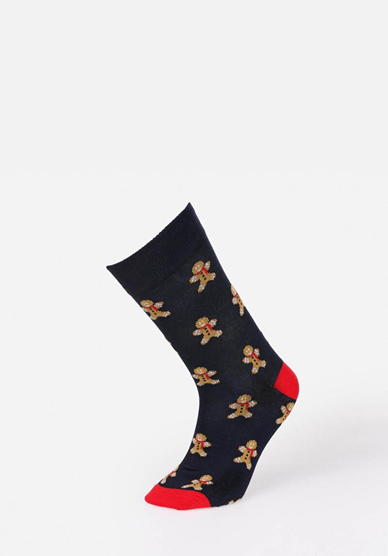 Изображение Мужские темно-синие носки