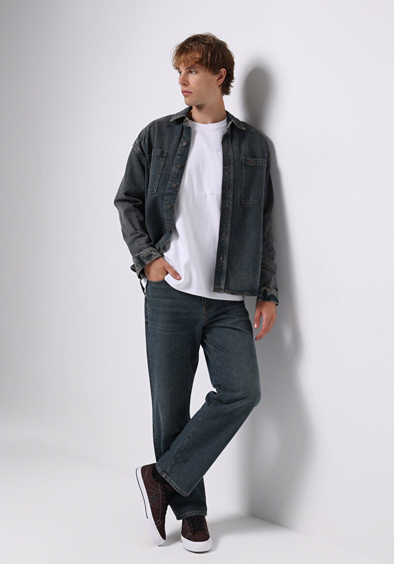 Изображение Мужские Брюки Loose Relaxed Fit