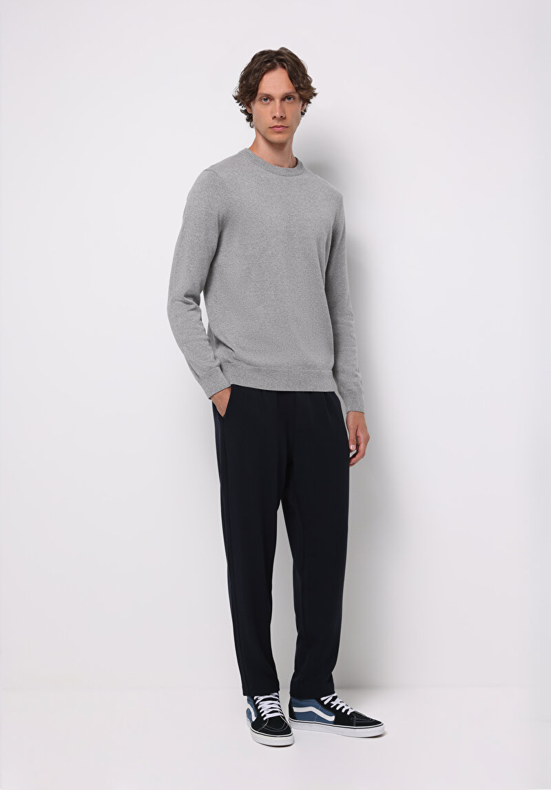 Изображение Мужские синие брюки средней посадки Regular Fit