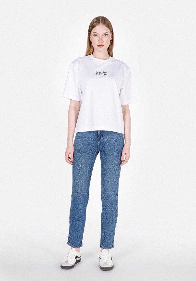 Изображение Женские брюки средней посадки Slim Fit