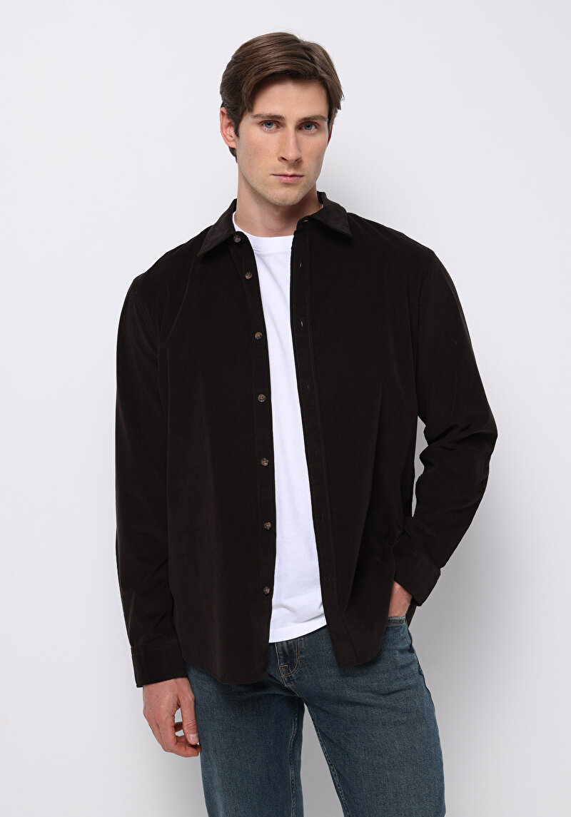 Изображение Мужская Рубашки Длинный Рукав