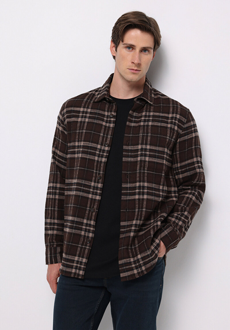 Изображение Мужская Рубашки Длинный Рукав