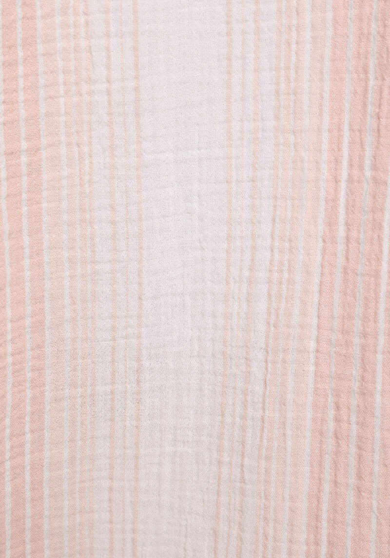 Изображение Женская Оранжевая Рубашка С Длинным Рукавом Рубашка Шеи Полоска Хлопок Пуговицы Oversize