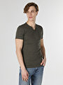 Показать информацию о Мужская футболка с коротким рукавом slim fit CL1040245