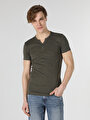 Показать информацию о Мужская футболка с коротким рукавом slim fit CL1040245